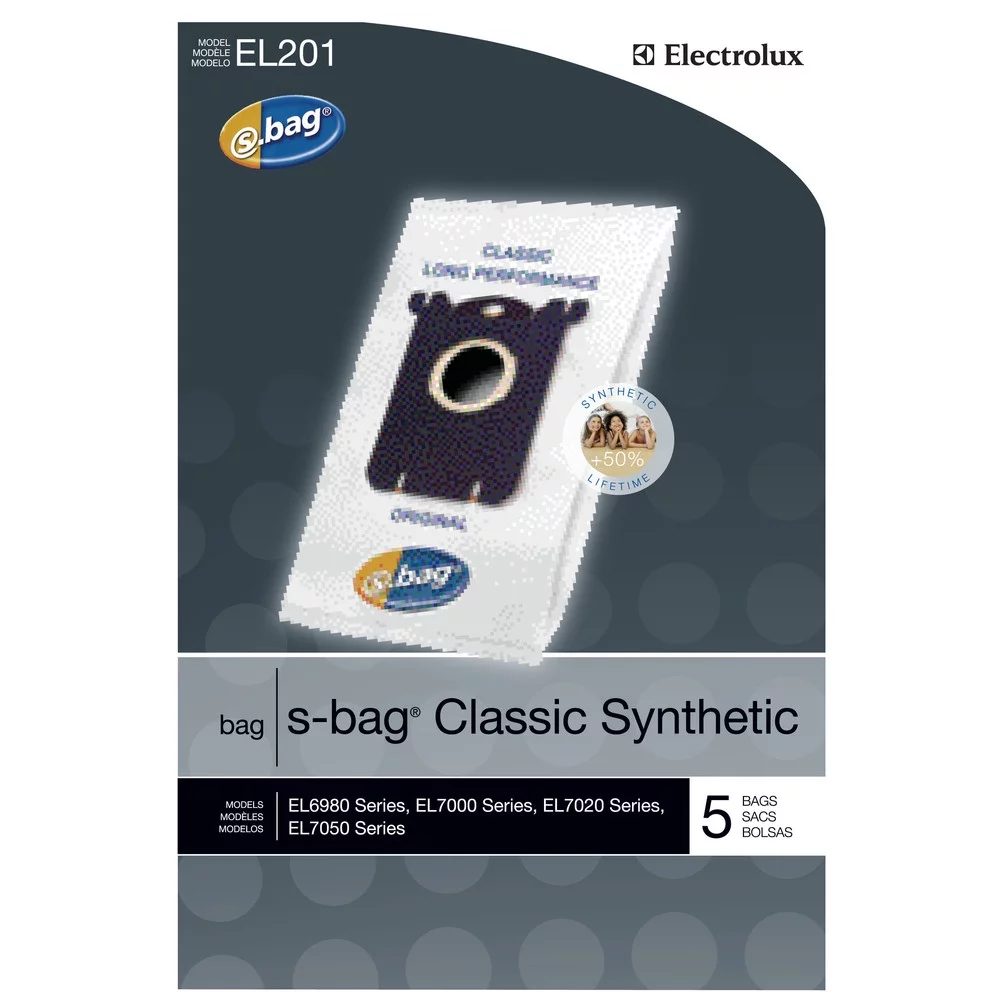 Compatible with Electrolux EL201: s-bag Classic Synthetic EL201