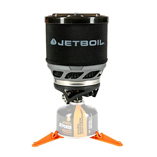 Jetboil MiniMo Camping and Backpacking Stove Cooking System with Adjustable Heat Control