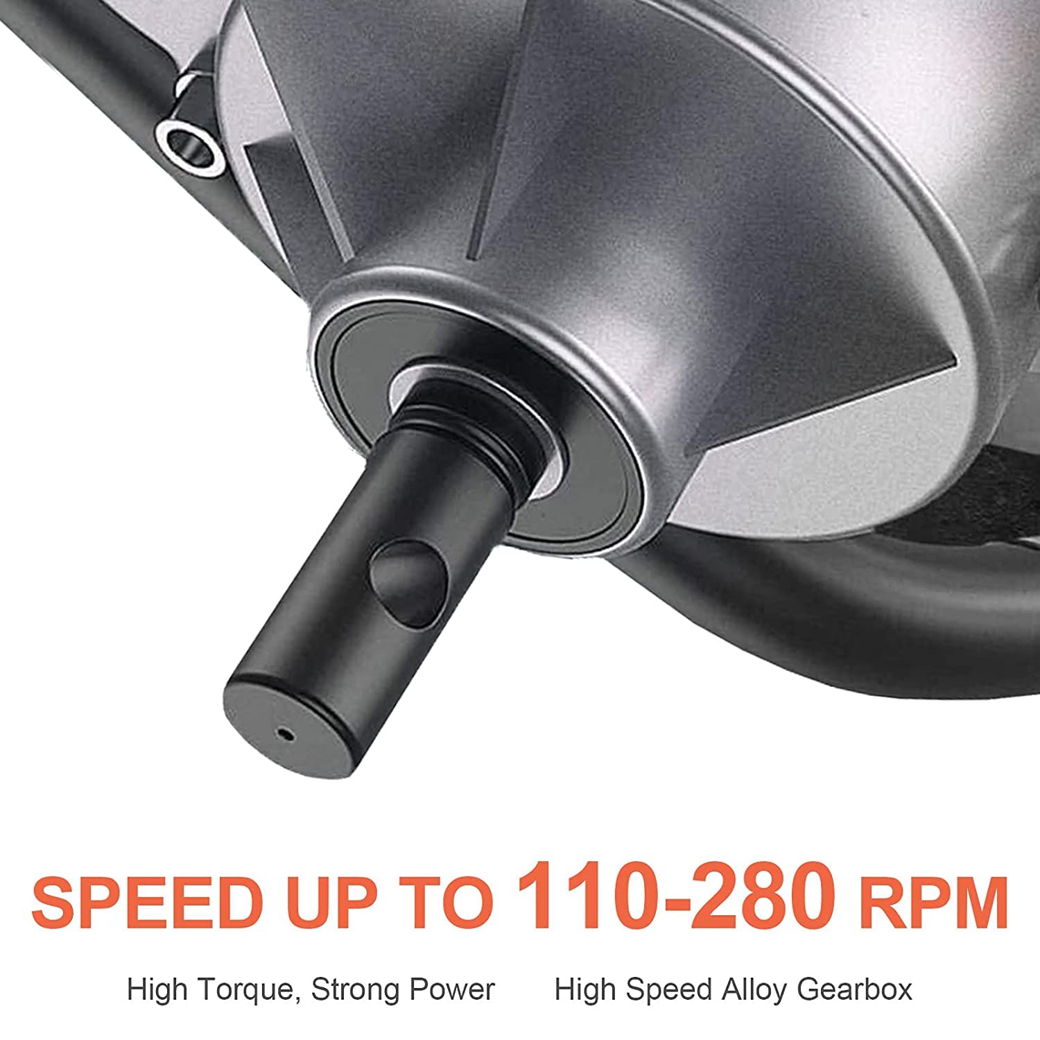 DC HOUSE 52cc 2.4HP Gas Powered Post Hole Digger with Two Earth Auger Drill Bit 6