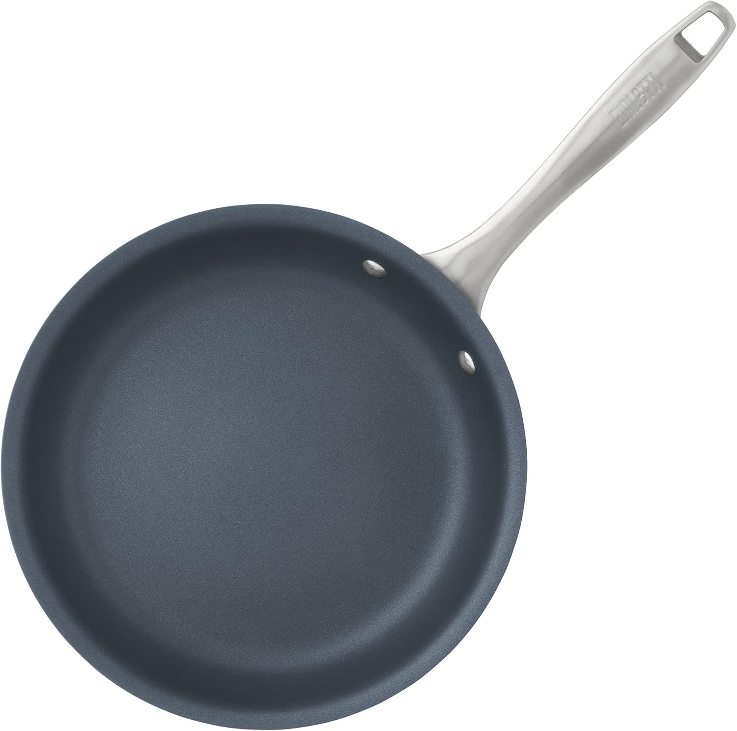 Bialetti Sapphire Hard Anodized Nonstick 10-Piece Oven-Safe Cookware Set, Gray - 10-Piece Set, Hard Anodized Aluminum, Nanotec-Infused Nonstick Surface, Stainless Steel Handles, Versatile, Oven-Safe