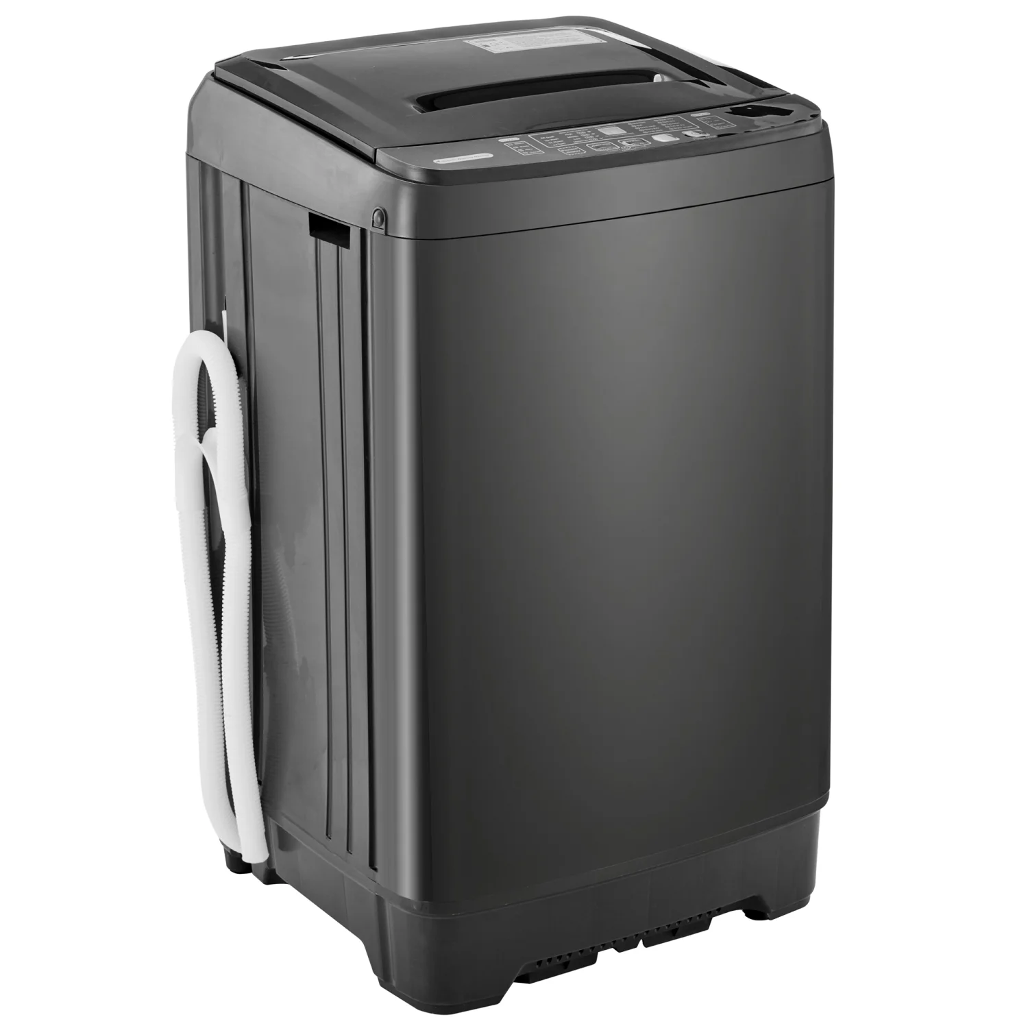 Churanty Small Portable Home Automatic Washer Machine with Drain Pump 17.6 Pounds for Apartments Dorms Laundry