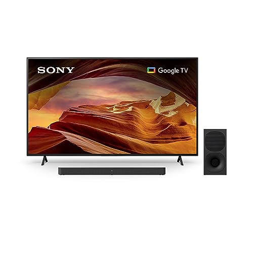 Sony 75 Inch 4K Ultra HD TV X77L Series: LED Smart Google TV KD75X77L- Latest Model, Black
