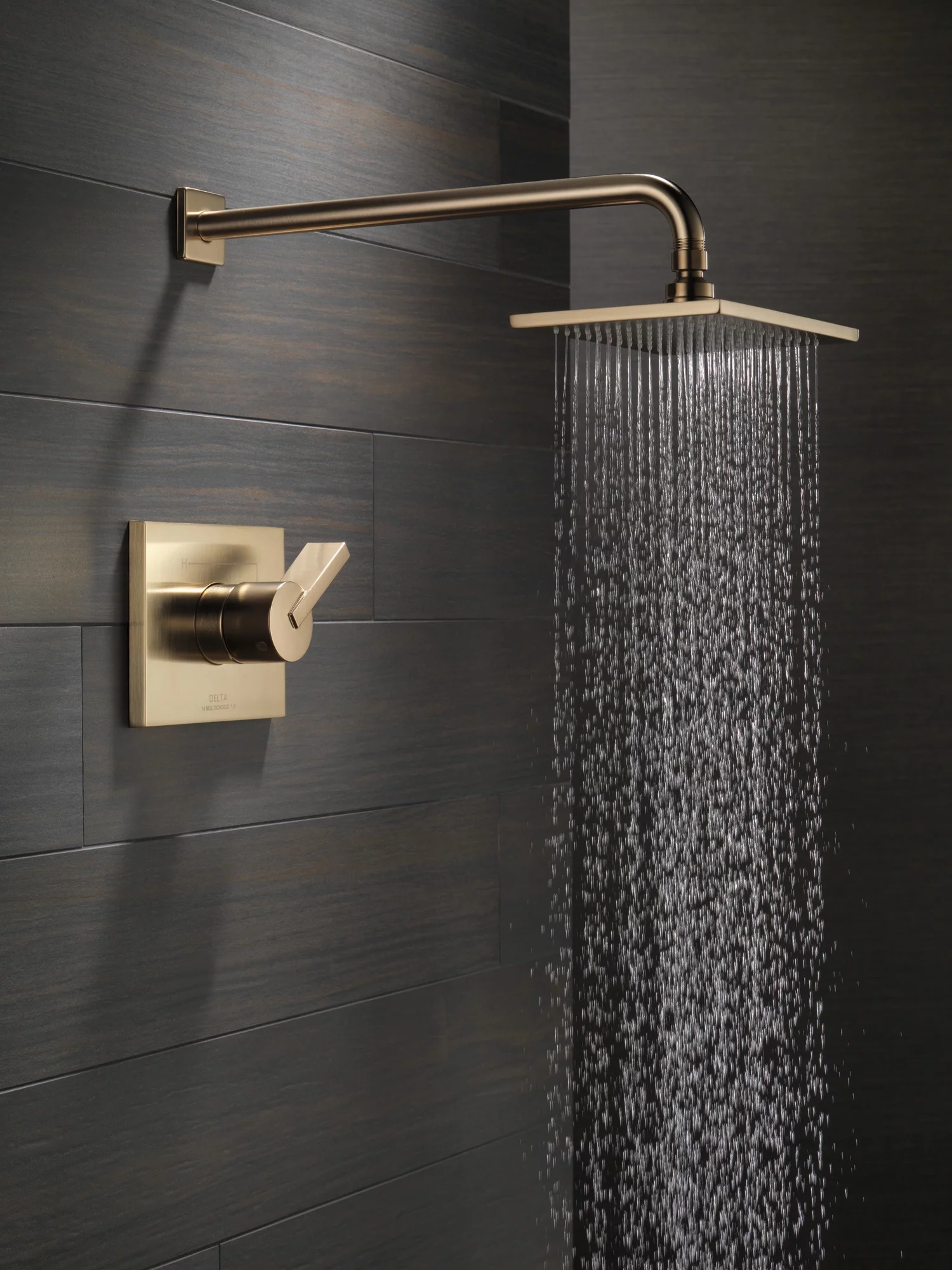 Delta Vero MonitorÂ® 14 Series Shower Trim in Champagne Bronze T14253-CZ