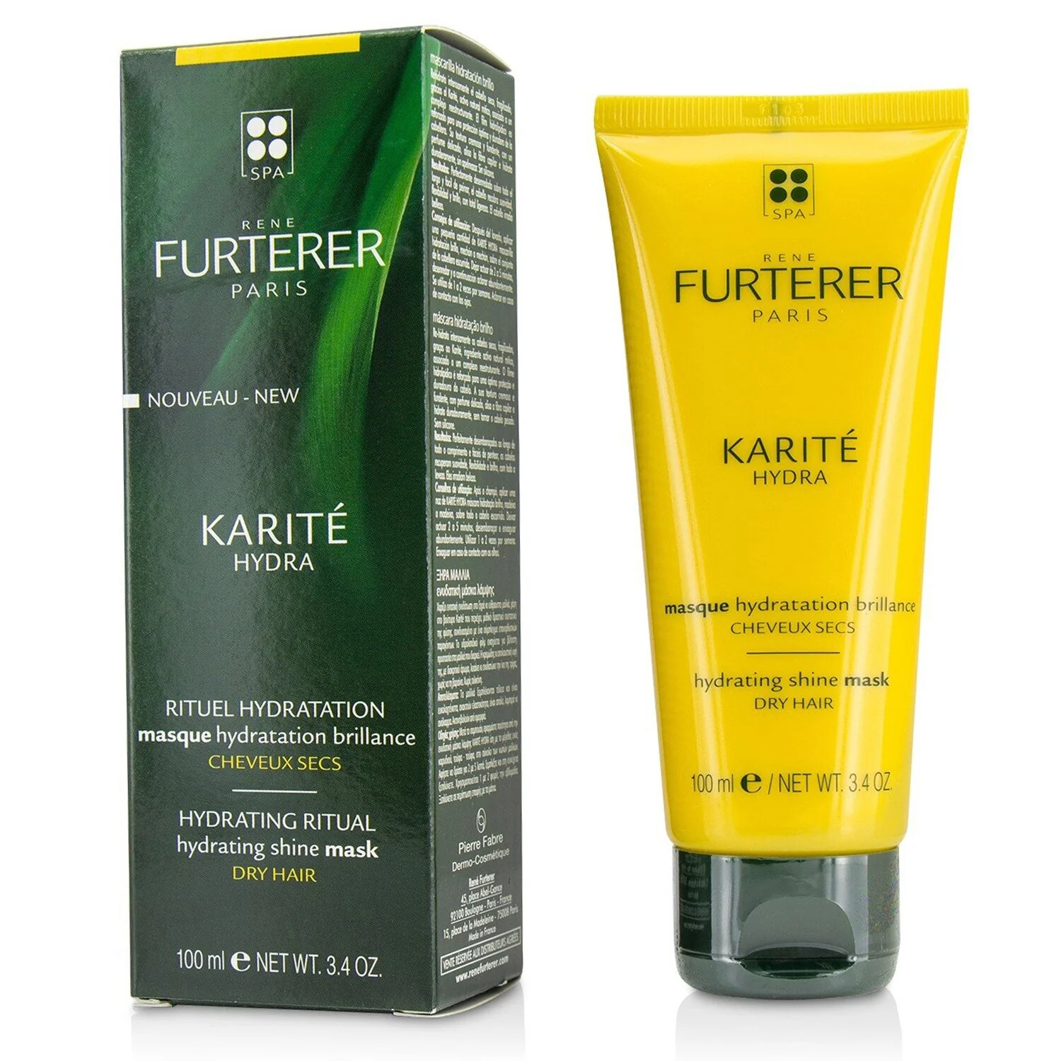 Rene Furterer Karite Hydra Hydrating Ritual Hydrating Shine Mask (Dry Hair) (unboxed)  200ml/6.9oz
