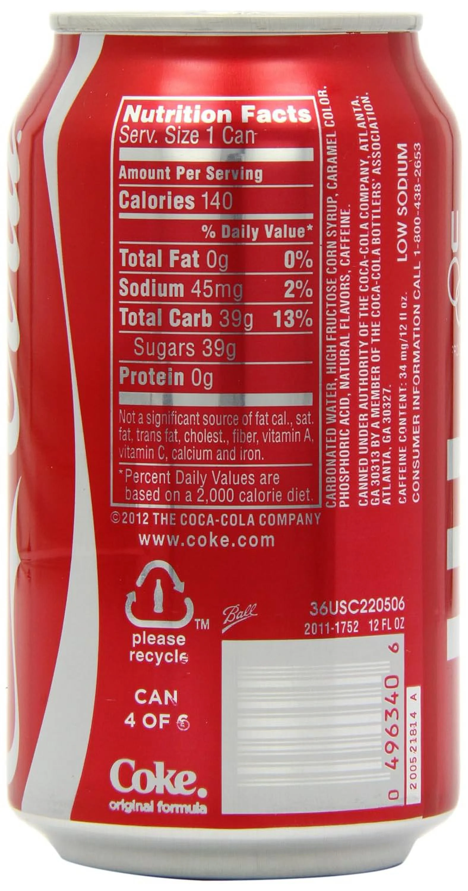 Classic Coke 12-Count Fridge Pack 12 Fl Oz Each