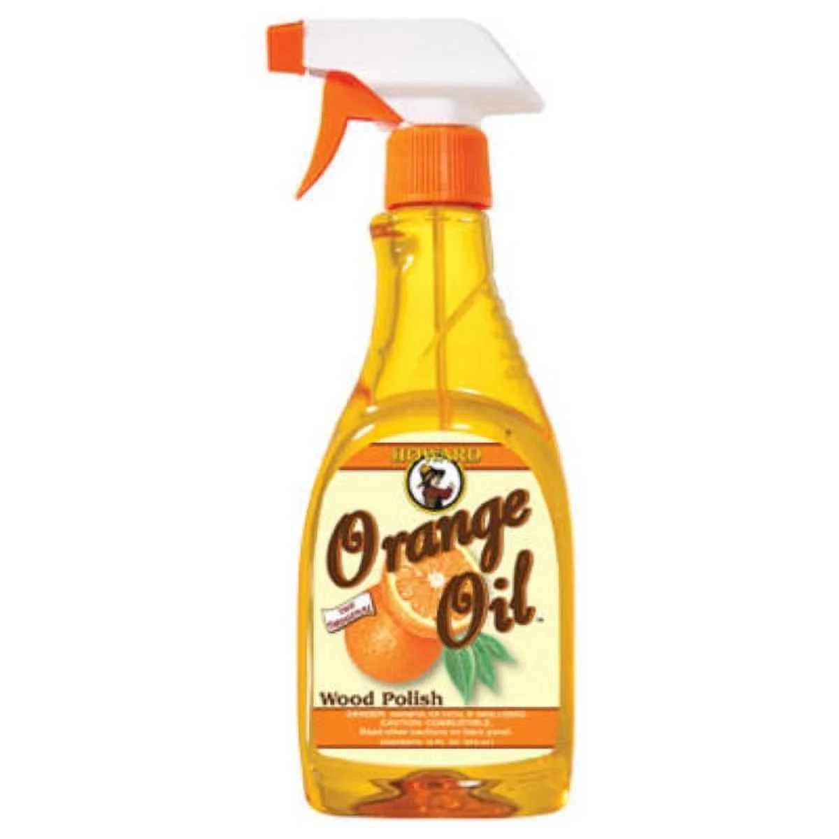 Howard ORS016 Orange Oil Furniture Clean/Polish, 16 Oz, Each