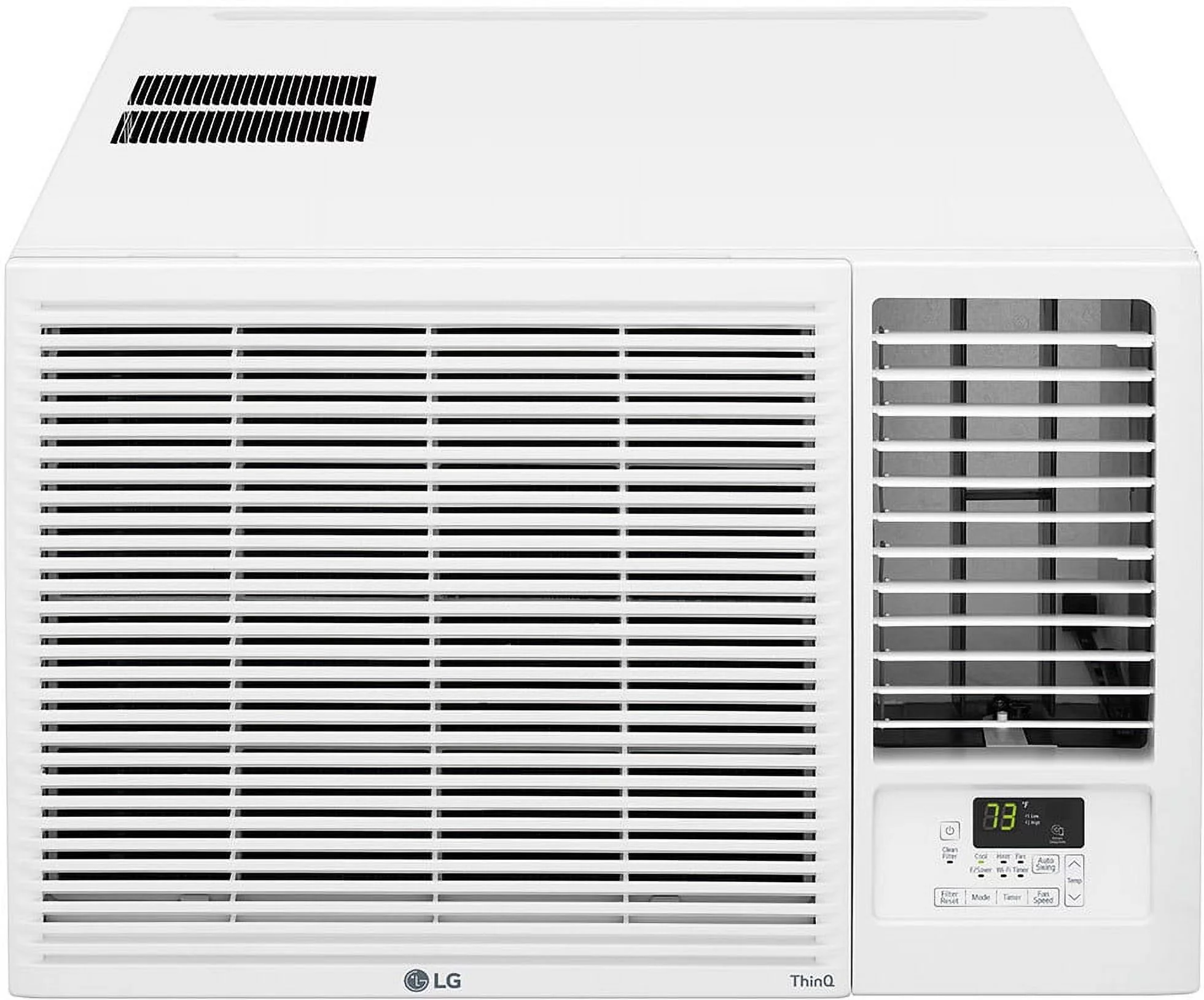 LG 12,000 BTU 230V Smart Wi-Fi Window-Mounted Cooling & Heating Air Conditioner with Remote Control