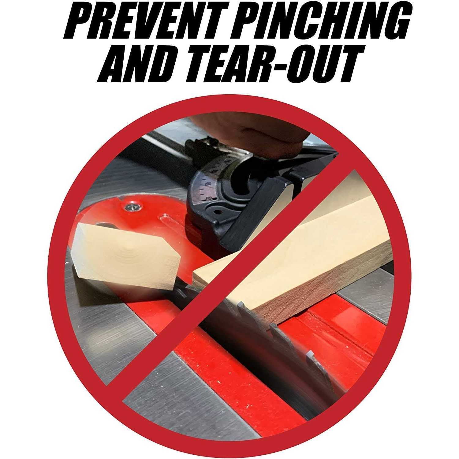 Peachtree Woodworking Supply Delta Uni / Contractor & Large Grizzly Phenolic Zero Clearance Insert / Dado Throat Plate