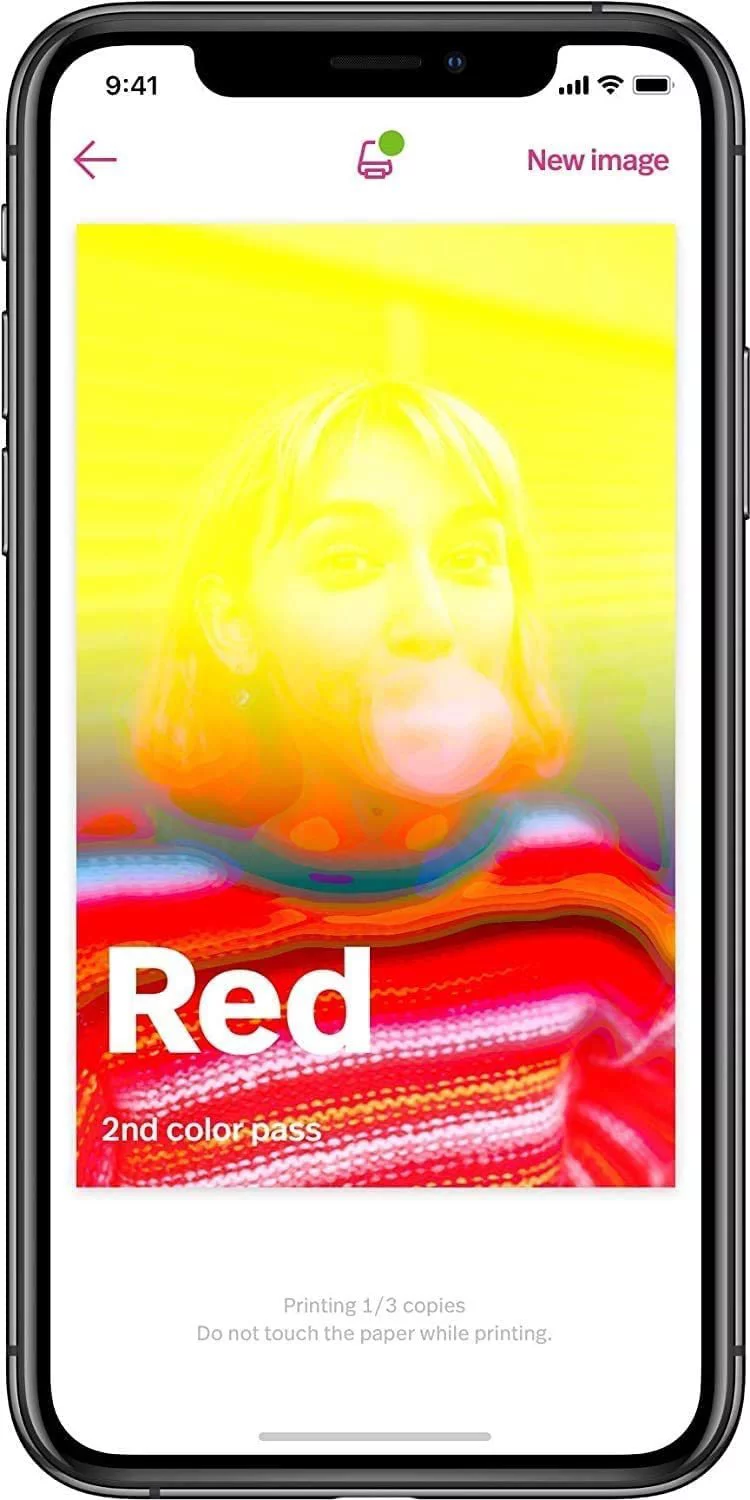 Polaroid Hi-Print - Bluetooth Connected 2x3 Pocket Phone Photo Printer with Polaroid HiPrint 2x3 Paper Cartridge 20 Sheets and Microfiber Cloth