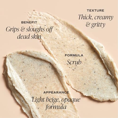 Saltair KP Body Scrub. 10% Glycolic Acid Treatment with Volcanic Sand and Plant Moisturizers. Fragrance-Free Physical Chemical Exfoliator. Exfoliating Body Scrubber for Rough Bumpy Skin, 10oz.