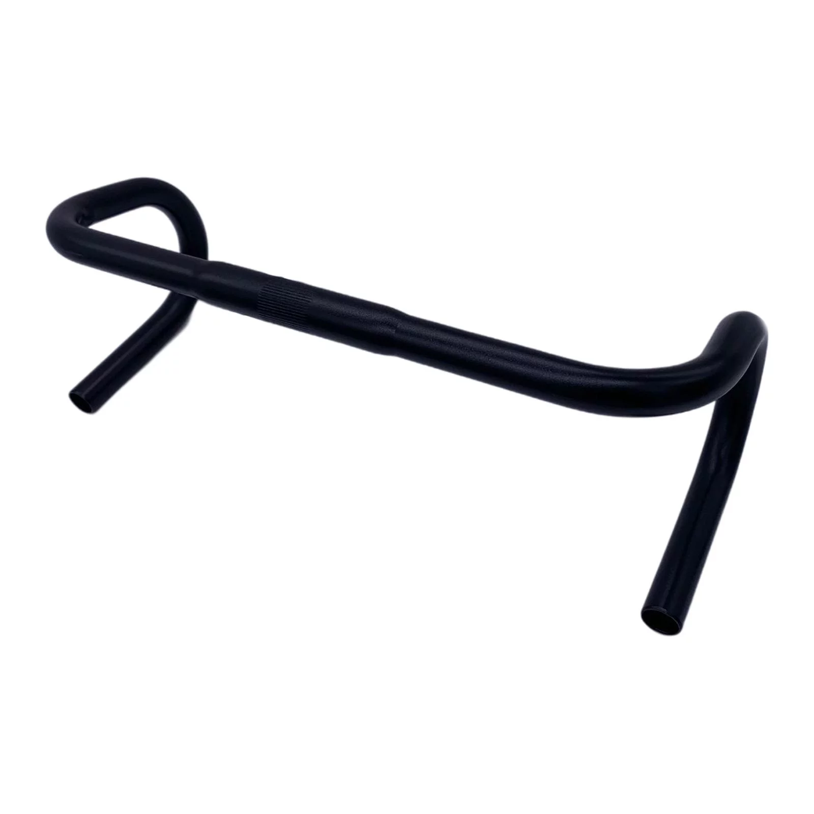 Fixed Gear DIY Ultralight Aluminum Alloy Rest Bar Compact Race Handlebar Parts Vintage Style 420mm Road Bike Handlebar for Touring