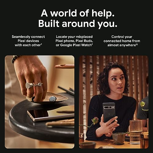 Google Pixel 7 Pro - 5G Android Phone - Unlocked Smartphone with Telephoto/Wide Angle Lens, and 24-Hour Battery - 128GB - Obsidian