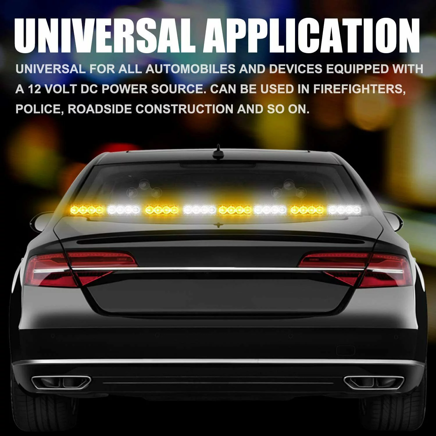 LE-JX Emergency Hazard Warning Strobe Light Bar 35