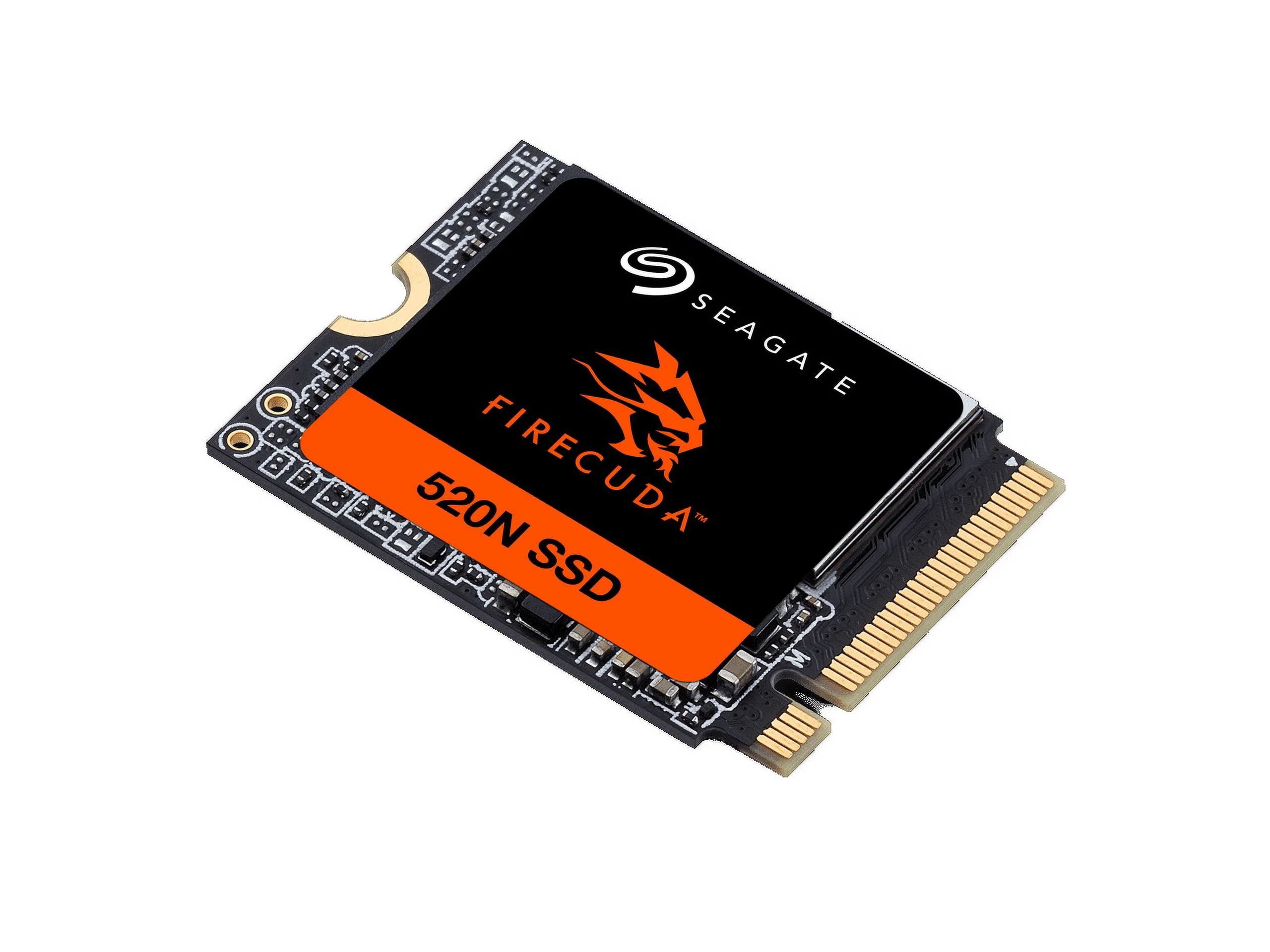 Seagate FireCuda 520N SSD 2TB Solid State Drive - M.2 2230-S2, PCIe Gen4 x4 NVMe 1.4, speeds up to 5000MB/s, compatible with Steam Deck, Microsoft Surface, laptop, with Rescue Services (ZP2048GV3A002)