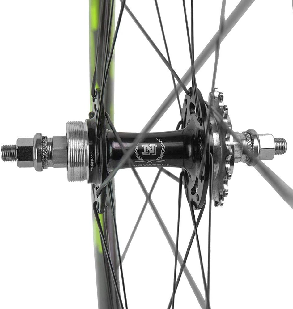 Superteam 50/23mm Carbon Wheelset Fixed Gear Bike Wheel 700c Clincher Single Speed