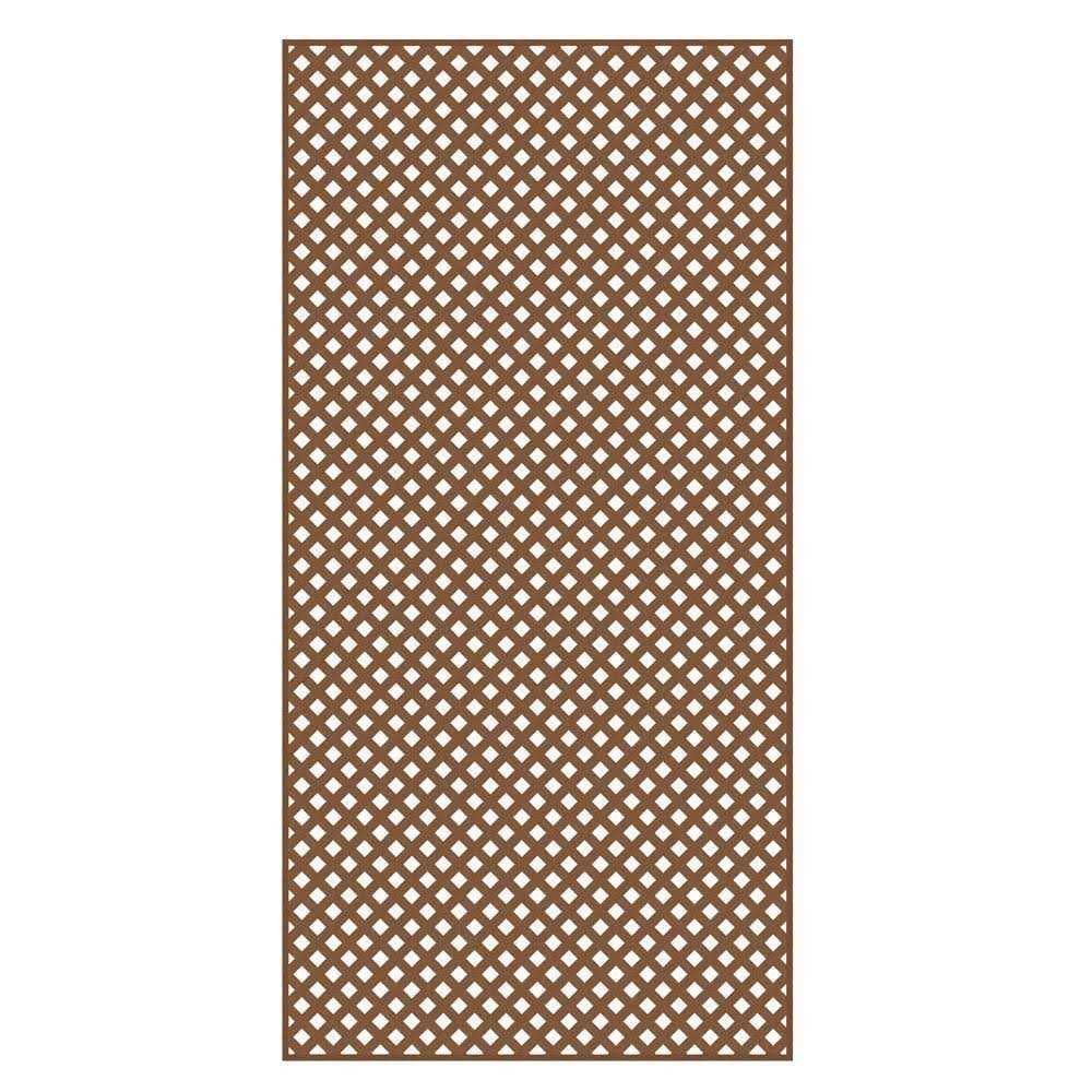 Barrette Outdoor Living 4 ft x 8 ft Privacy Diamond Vinyl Lattice - Shop Hardware Tools Online Store