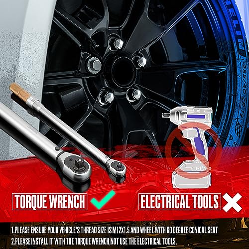 6-Spline Wheel Lug Nuts