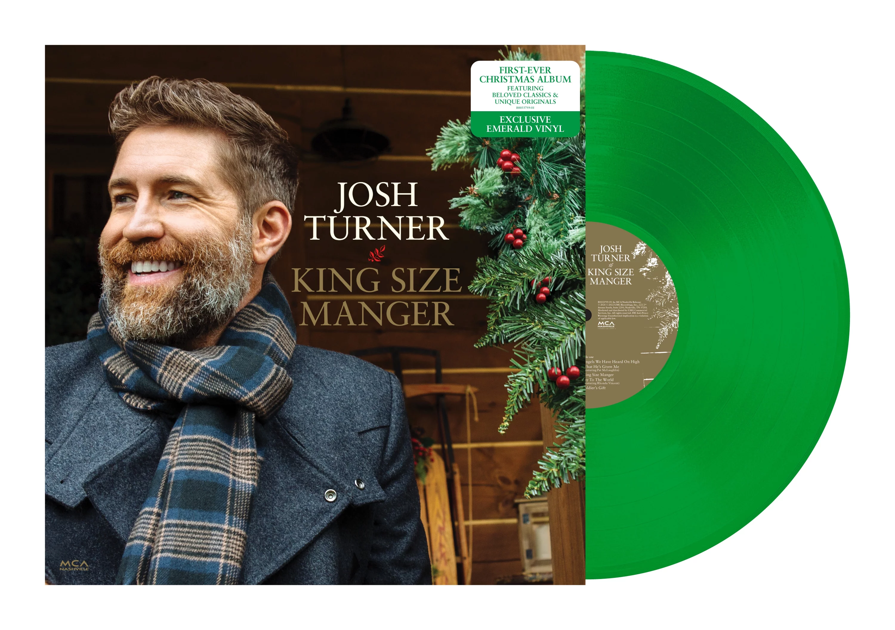 Josh Turner - King Size Manger (Emerald Green LP) - Vinyl