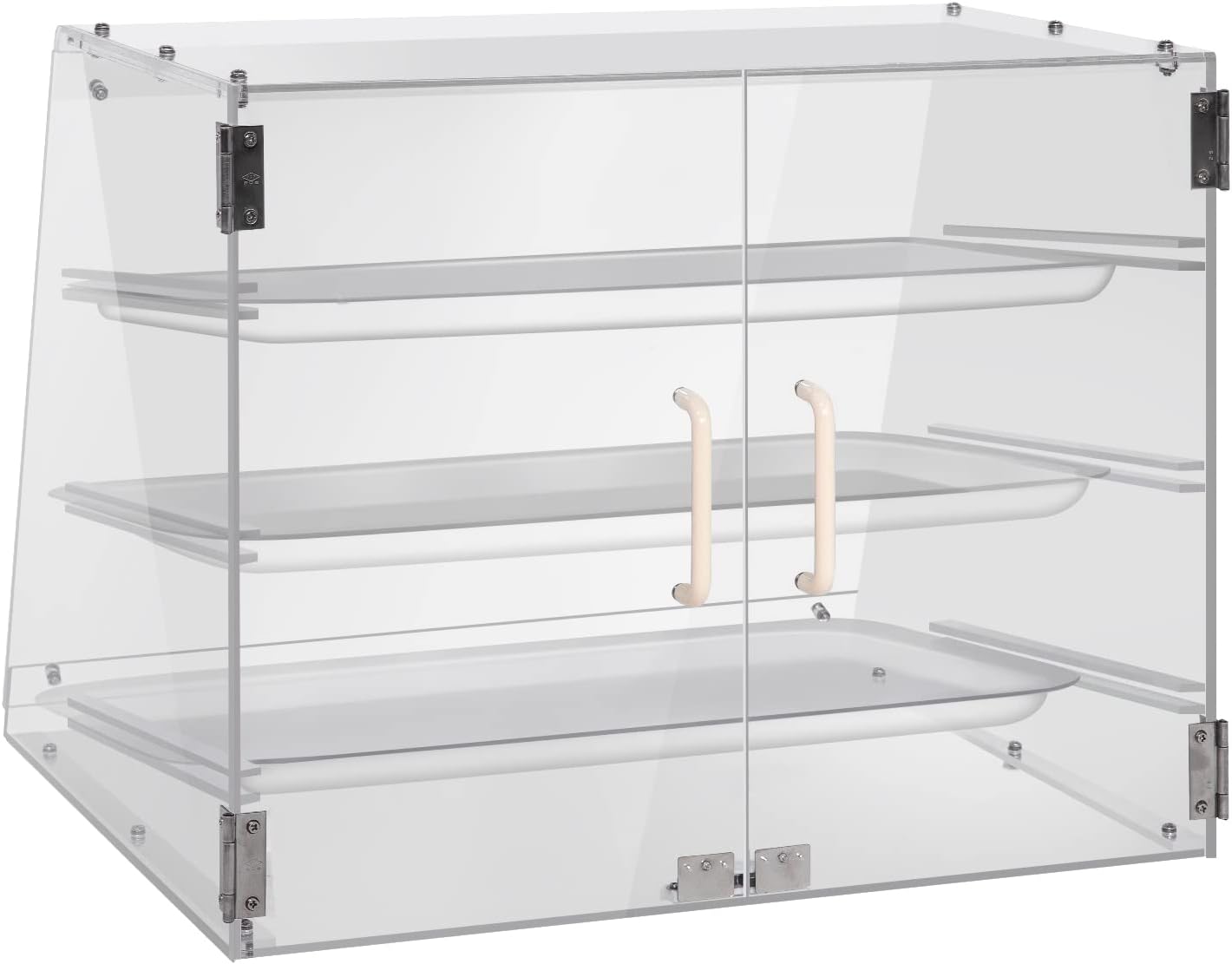 3 Tray Bakery Display Case with Rear Doors - 21