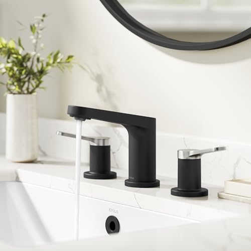 KRAUS Indy Single Handle One Hole Bathroom Sink Faucet in Chrome, KBF-1411CH