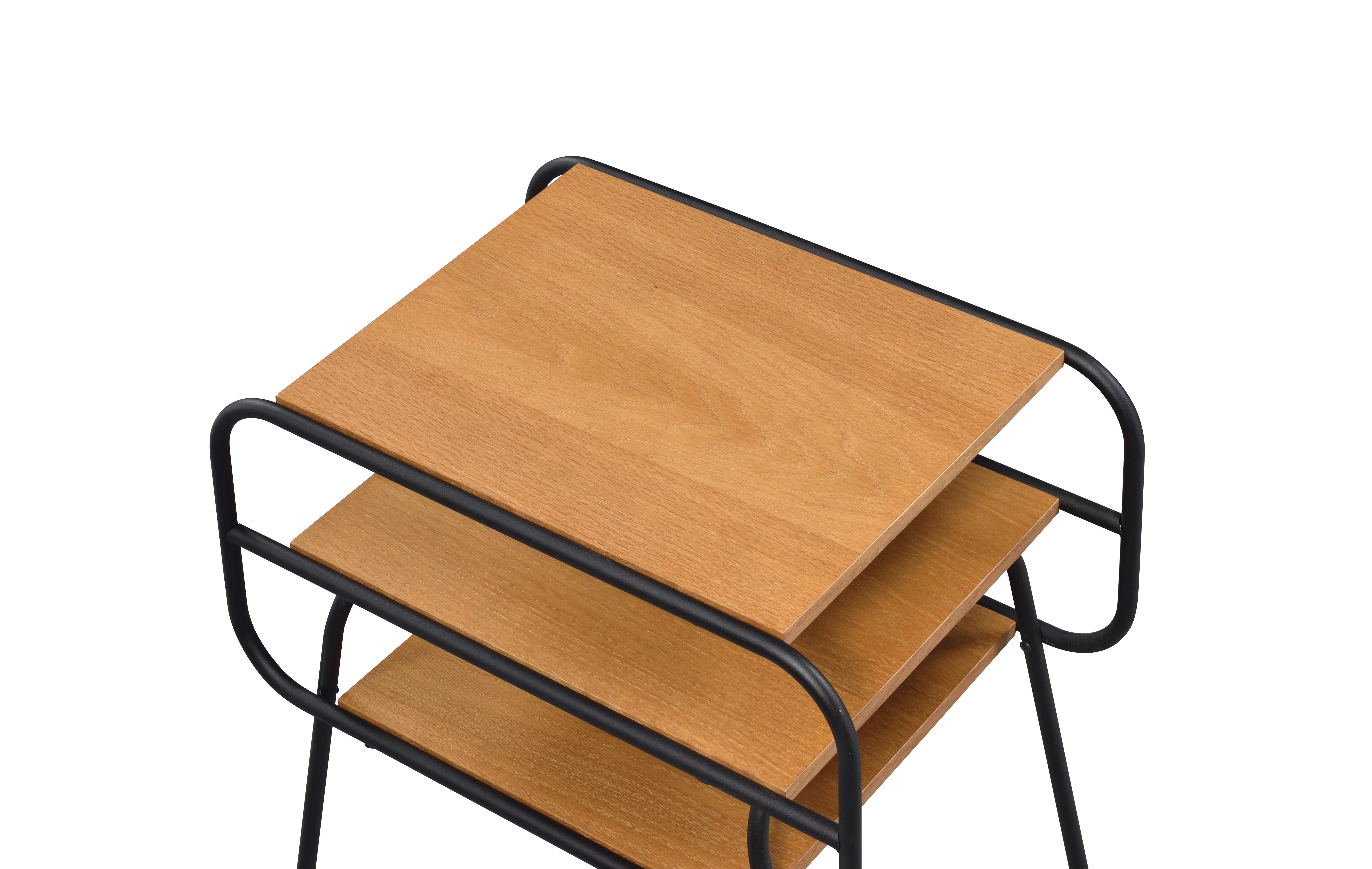 Kaseko End Table, Oak & Black 83870