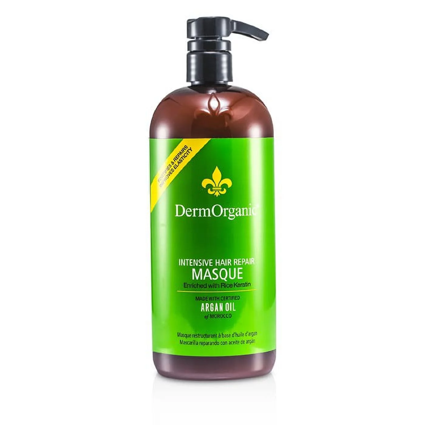 DermOrganic - Argan Oil Intensive Hair Repair Masque -1000ml/33.8oz