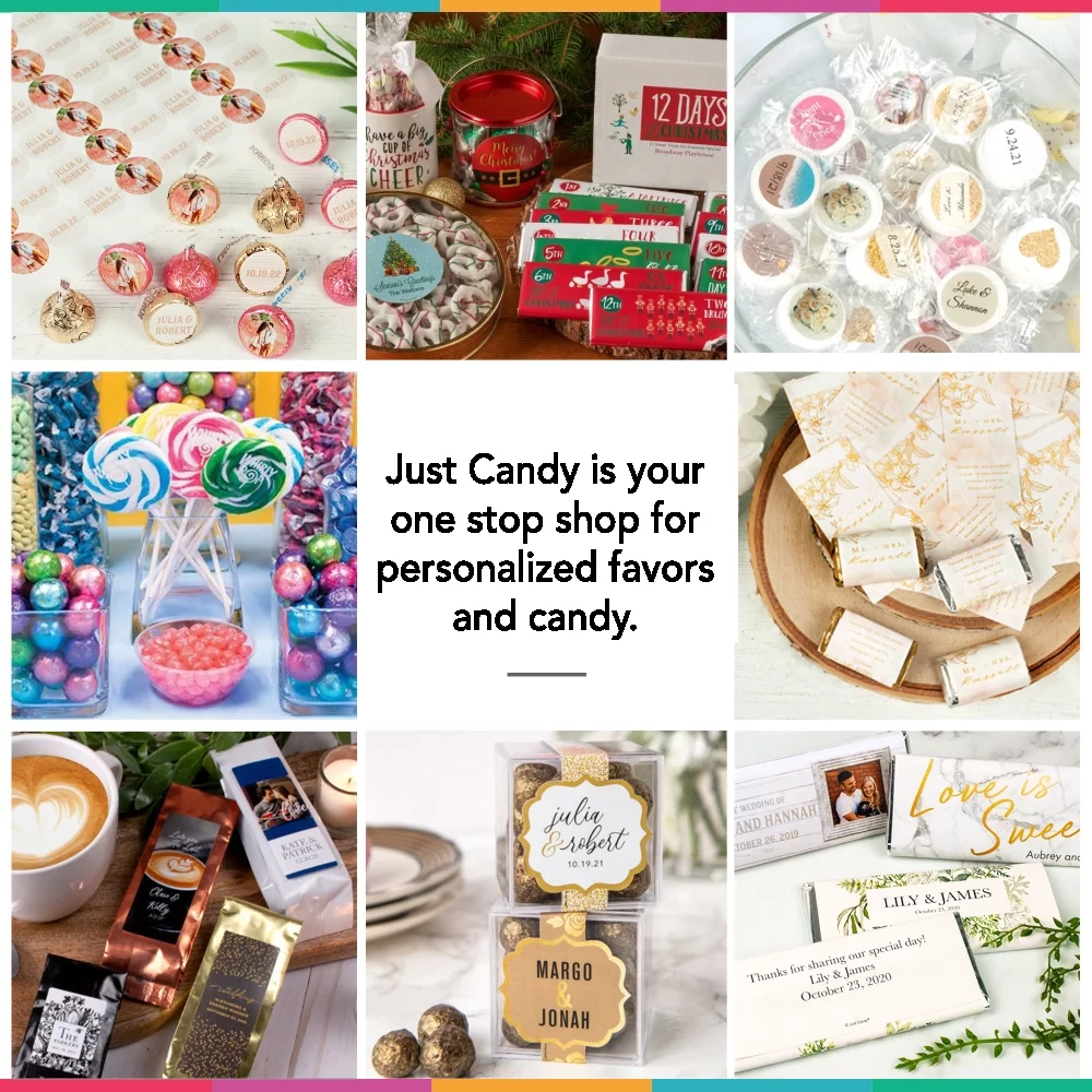 Girl Baby Shower Candy It's A Girl Pink Hershey's Kisses Candy (100 Count) - No Assembly Required