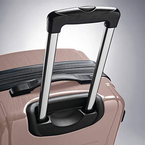 Samsonite Winfield 2 Hardside Expandable Luggage with Spinner Wheels, Brushed Anthracite, Checked-Large 28-Inch