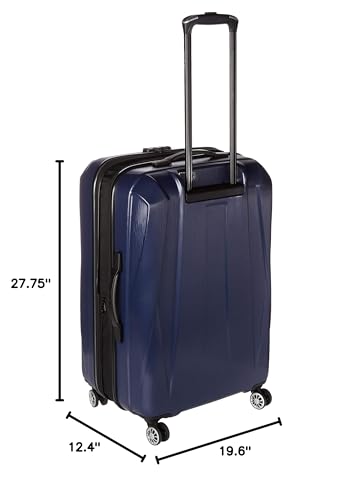 Samsonite Centric 2 Hardside Expandable Luggage with Spinner Wheels, Black, Carry-On 20-Inch