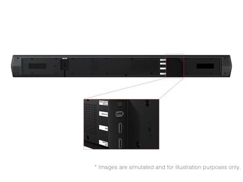Samsung B-Series Soundbar HW-B630F 3.1 ch DTS Virtual:X Soundbar with Subwoofer (2025 Model) One Remote Control, Voice Enhance Mode, Adaptive Sound