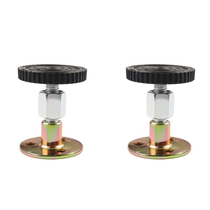 Adjustable Threaded Bed Frame Fixer, Antishake Tool for Bed Headboard, Bedside Headboards Prevent Loosening Anti-Shake Fixer, Instant Stability Headboard Stoppers Holder for Wall (30-40mm*4)