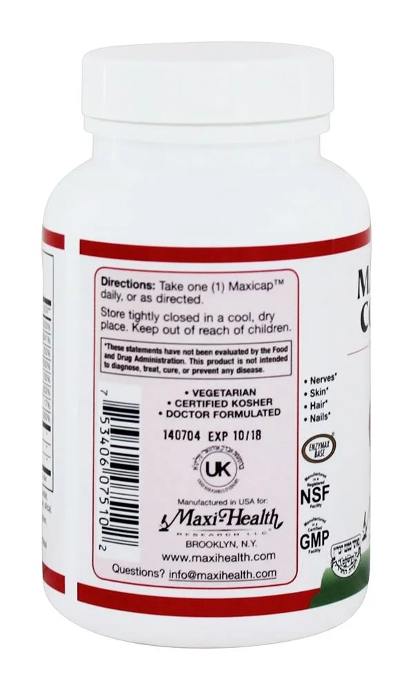 Maxi Health Maxi B-50 Complex - 100 Maxi Caps