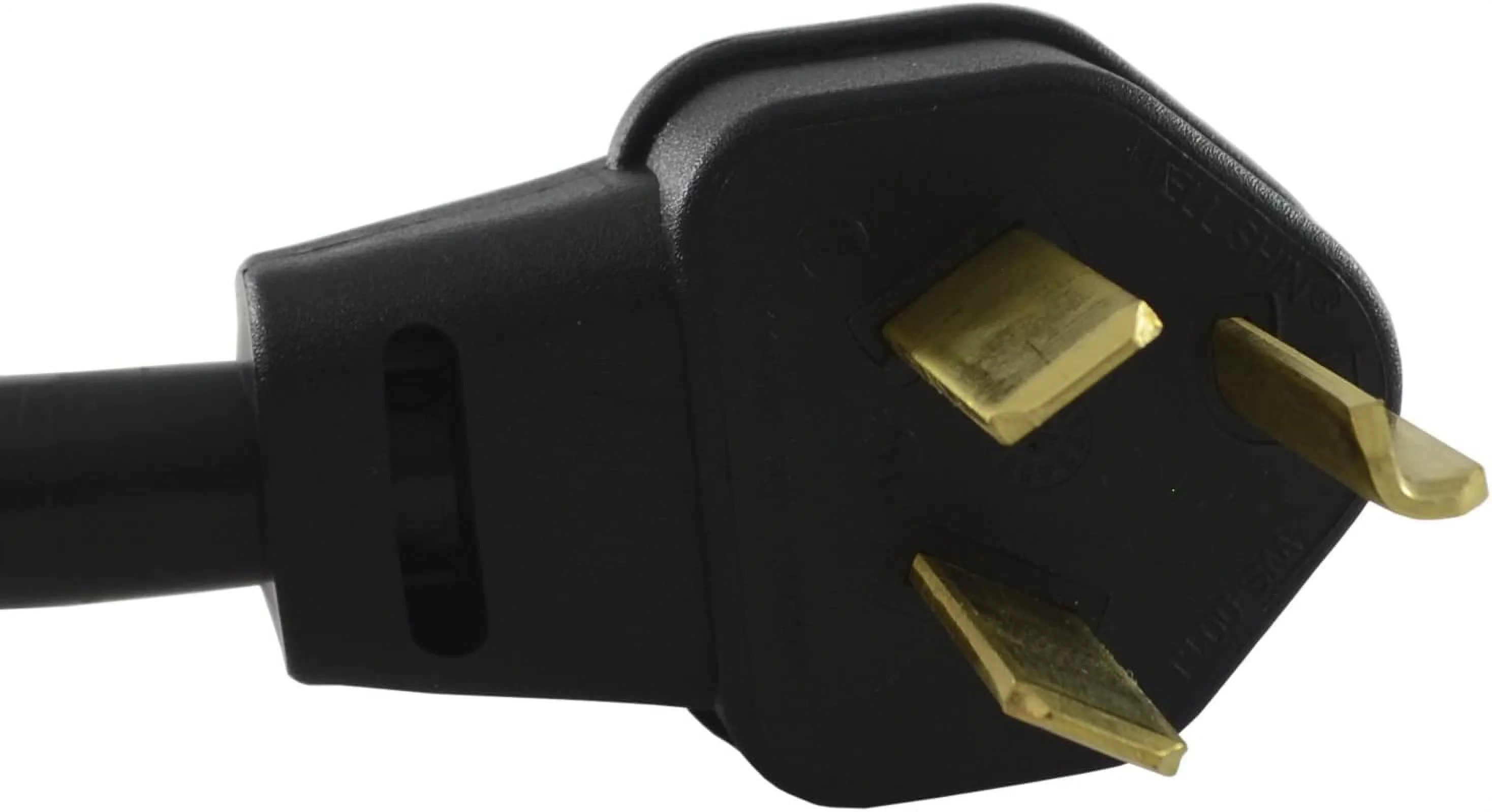 Conntek Rubber SJOOW 103 NEMA 10-30P 3 Prong Dryer Rubber Extension Cord 25-Feet