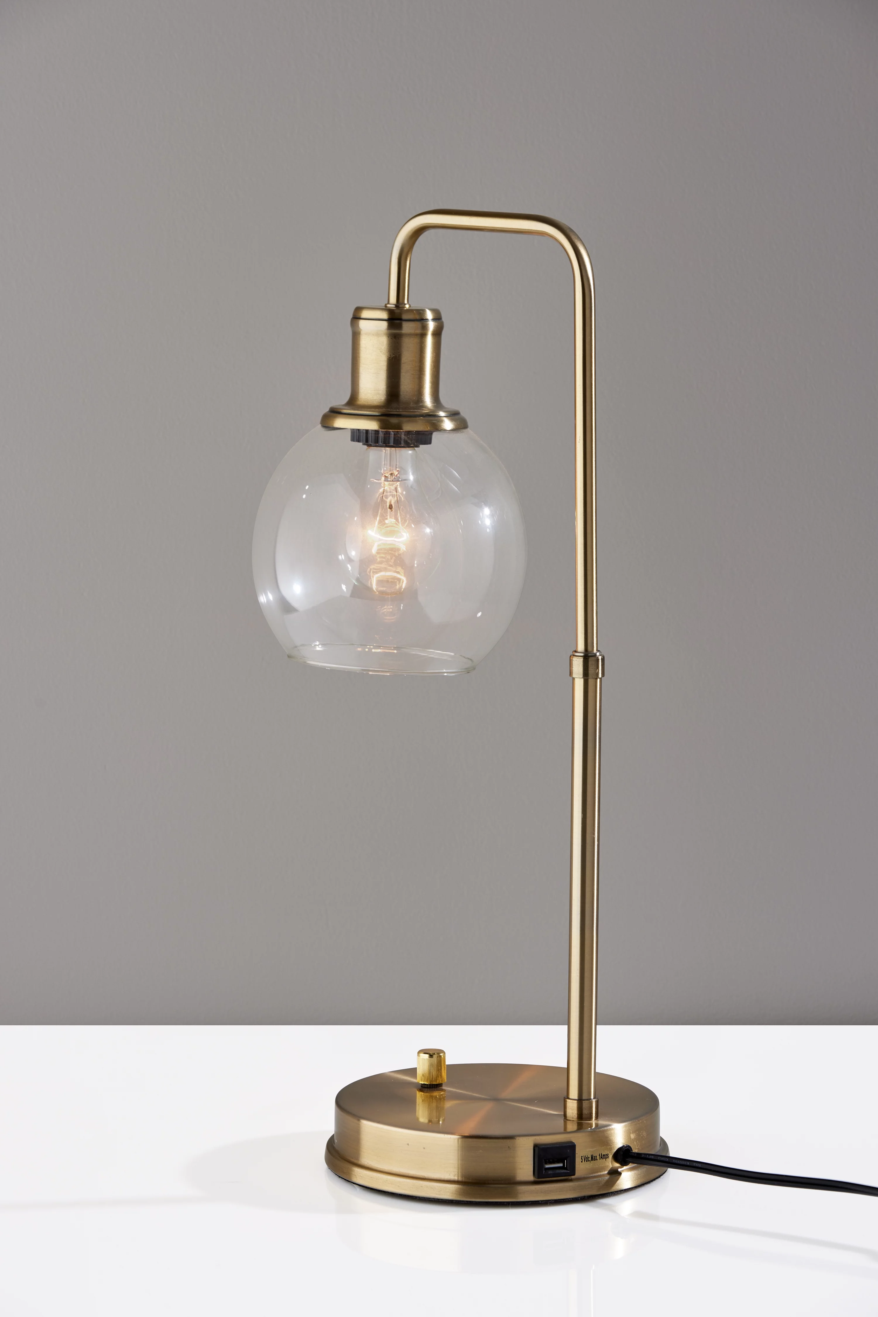 Better Homes & Gardens Gold USB Lamp LED/Metal/Any Room