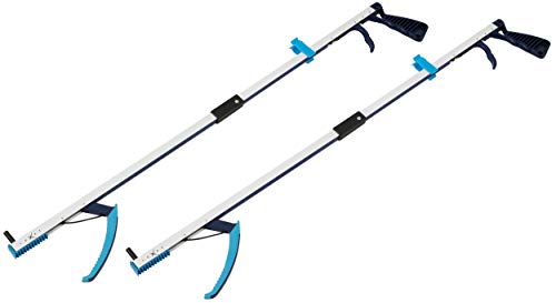 Grabber Reacher Tool 32 Inch Pick Up Stick - Strong Grip - Magnetic Tip - Claw Trash Picker Grabbers for Elderly Grab it Reaching Tool Grippers - Durable and Lightweight - Dressing Stick, 1-Pack