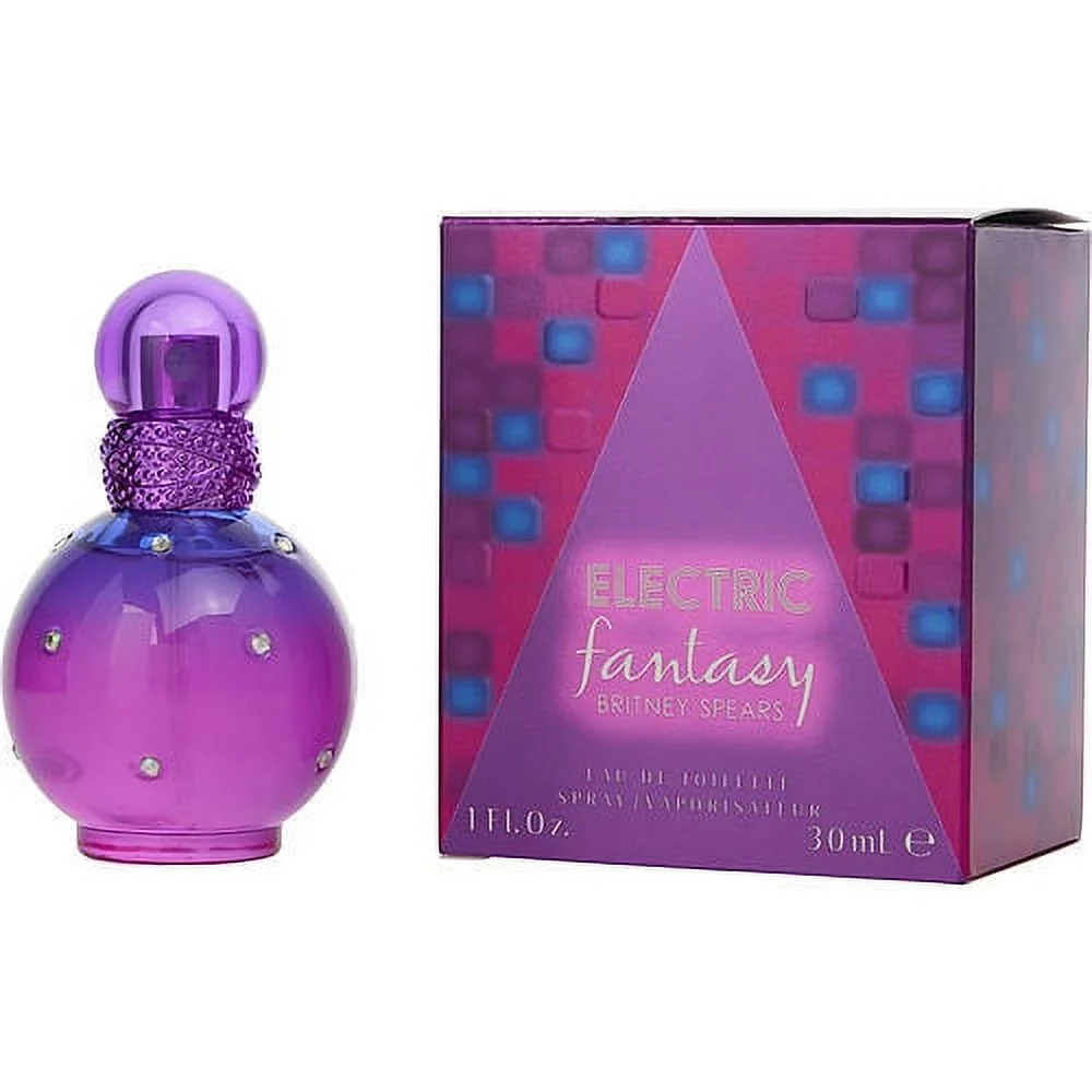 Electric Fantasy Britney Spears EDT Spray - 1 oz - Enchanting Blend of Jasmine & Passionfruit