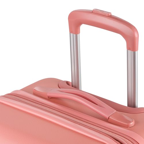 SwissGear 7366 Hardside Expandable Luggage with Spinner Wheels, White, Carry-On 19-Inch