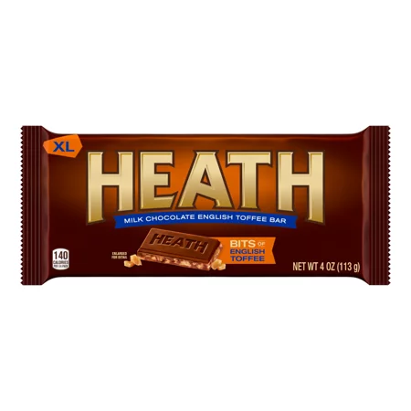 Heath Extra Large English Toffee Candy Bar - 4.0 Oz (Pack of 16)