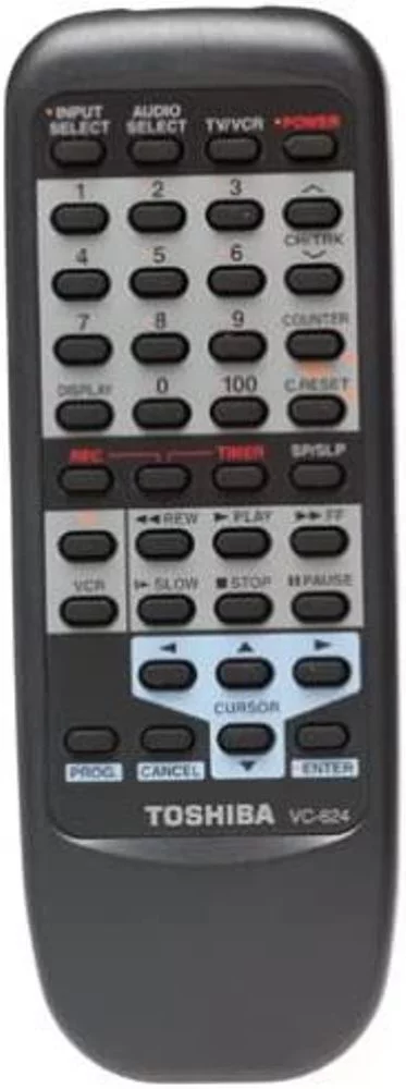 Pre-Owned Toshiba w-603 Stereo Pro Drum VHS VCR VHS Player with Remote & Cables (Good)