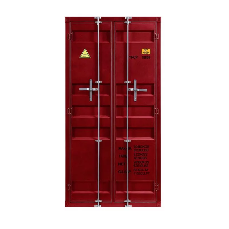 ACME Cargo Wardrobe (Double Door), Red 37919