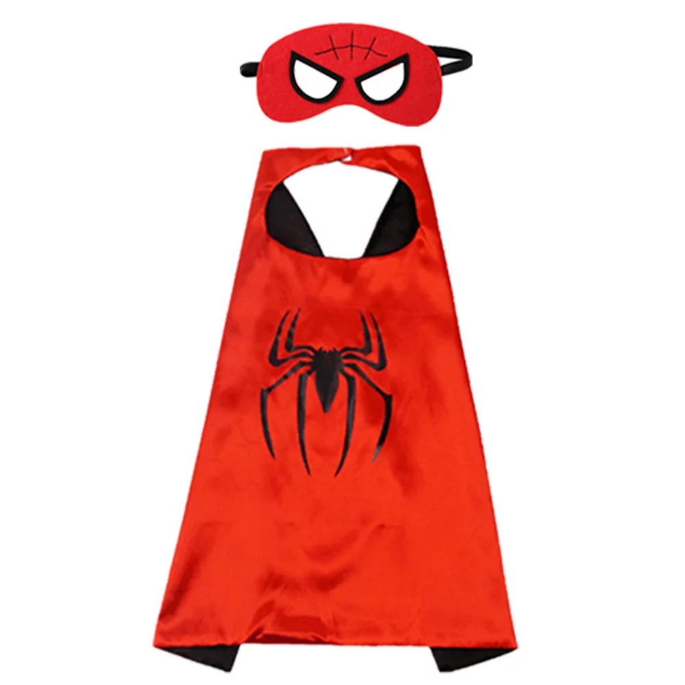 Girls Spiderman Cosplay Dress Halloween Party Costume with Eyemask