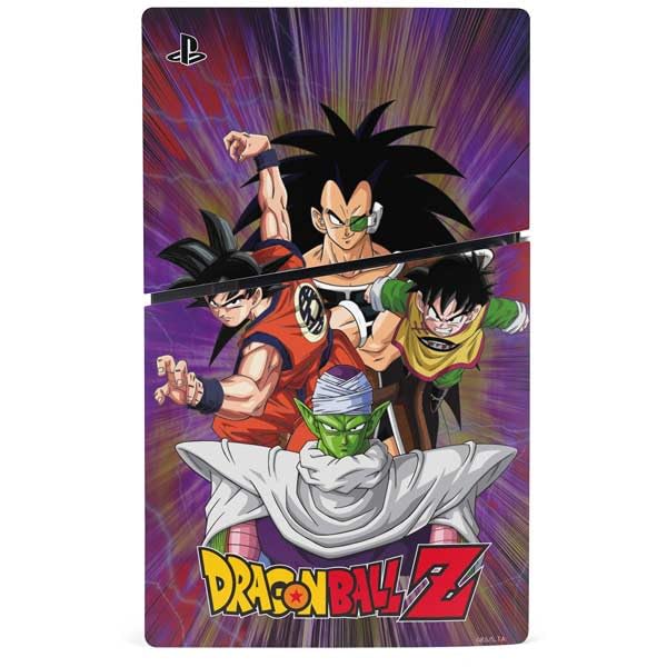 Skinit Decal Gaming Skin Compatible with PS5 Slim Disk Console - Officially Licensed Dragon Ball Z Goku Iconic Kanji Symbol Design