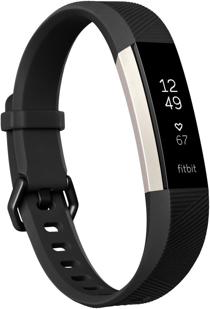 Fitbit Alta HR, Black, Large (US Version)