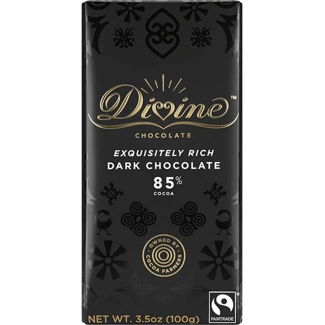 3 oz 85 Percent Dark Chocolate Bar