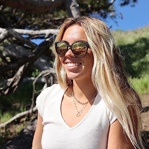 SMITH Cheetah Sunglasses with Polarized Lenses – Performance Sports Active Cat Eye Sunglasses – For Women