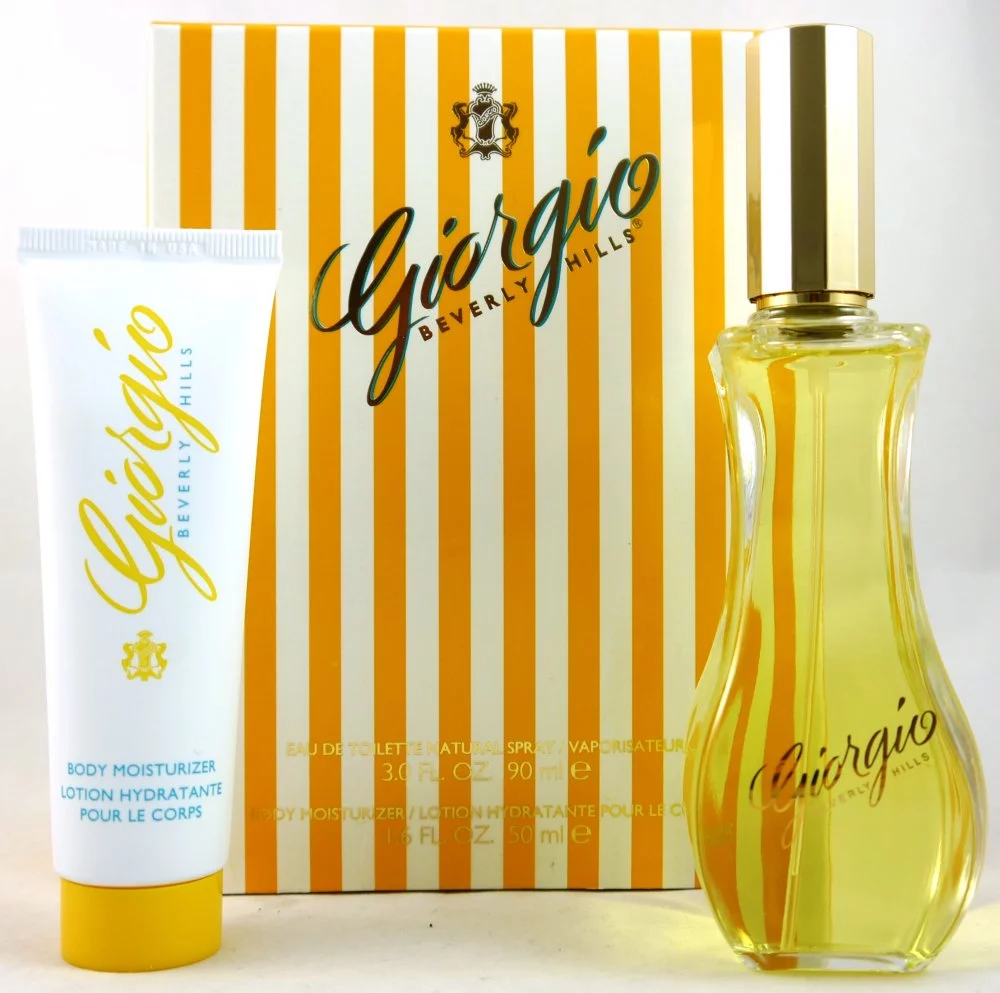 Giorgio by Giorgio Beverly Hills for Women - 2 Pc Gift Set 3oz EDT Spray, 1.6oz Body Moisturizer