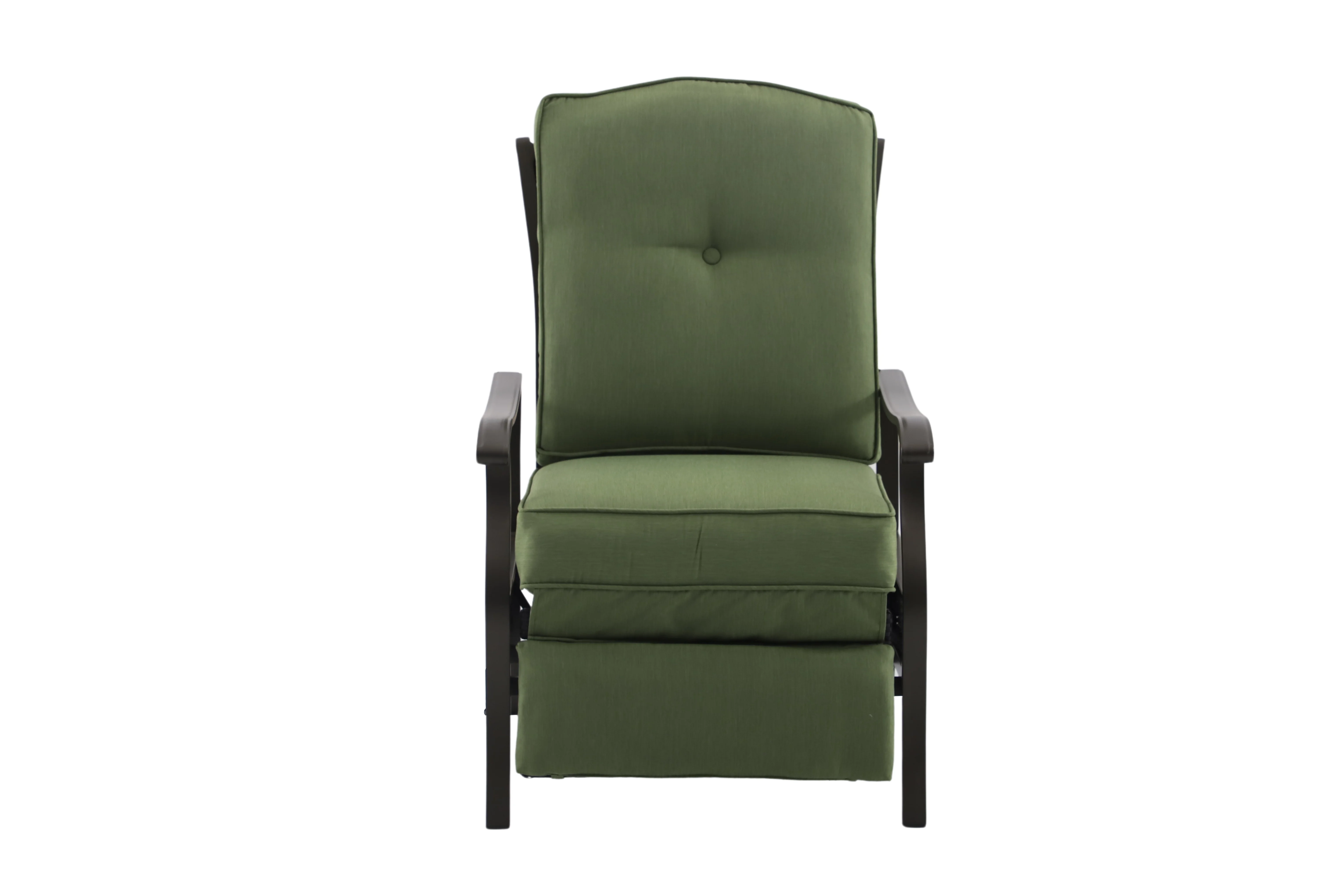 Better Homes & Gardens Steel Providence Outdoor Recliner, Green