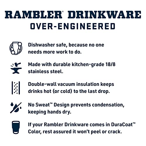 YETI Rambler 46 oz Bottle, Vacuum Insulated, Leakproof, Stainless Steel with Chug Cap