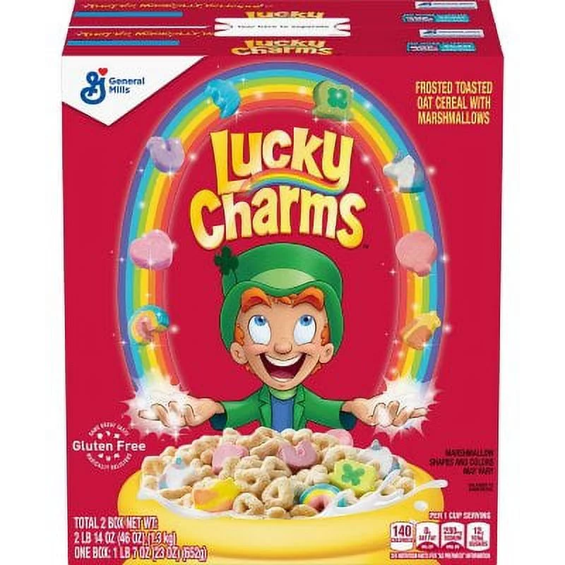 Lucky Charms Gluten Free Marshmallow Cereal (23 oz., 2 pk.)