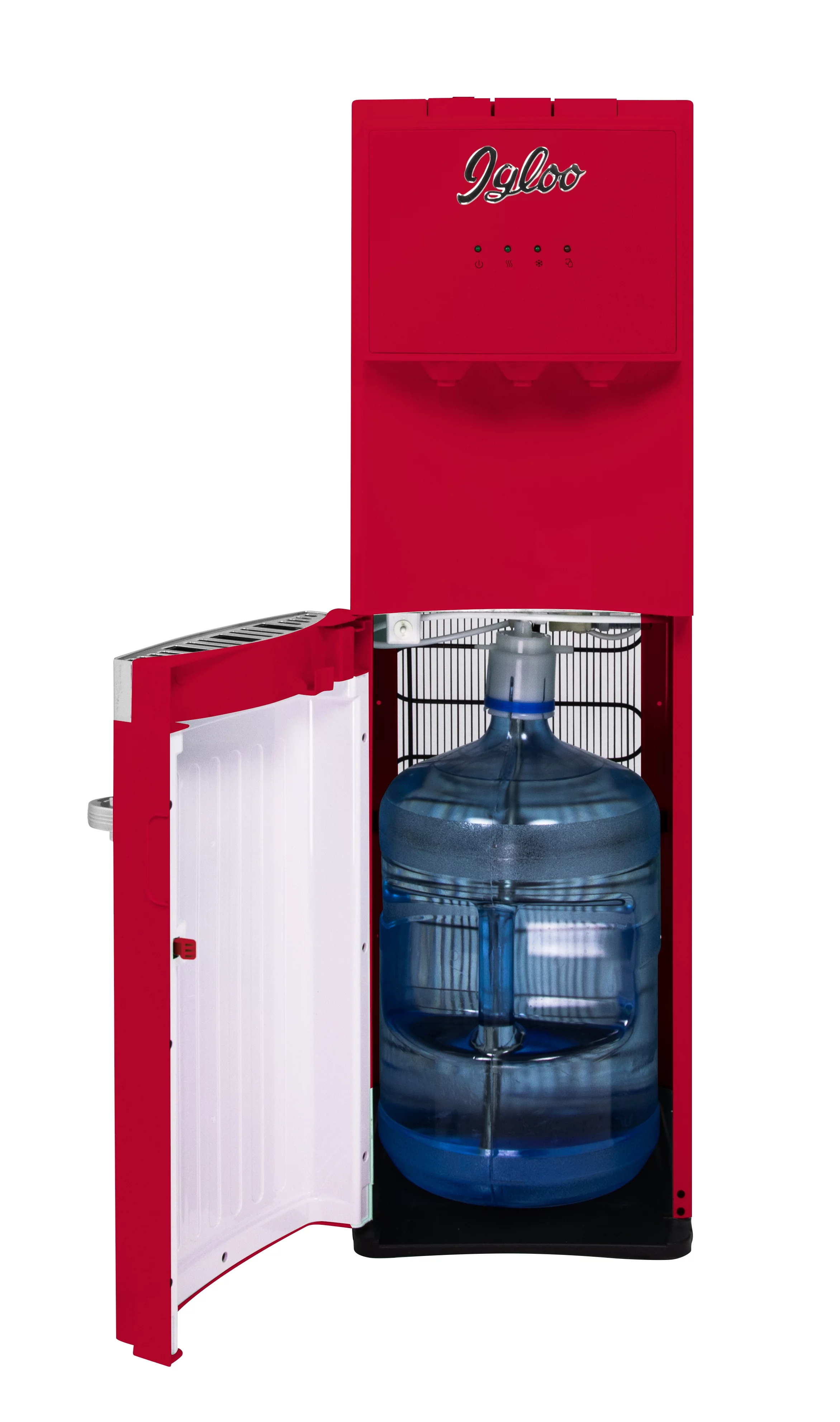 Igloo IRTRWCBL353CRHRR Retro Water Cooler, Retro Red